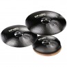 Pack de cymbales Paiste 900 Serie Universal Color Sound Black
