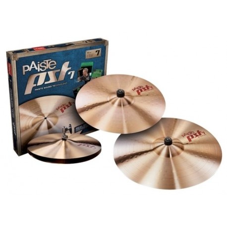 Pack cymbales Paiste PST7 light Session plus crash 16 offerte