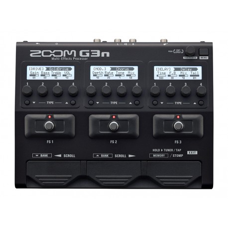 Pédale guitare multi effets Zoom G3N