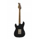 Guitare électrique Prodipe ST80 Maple noire