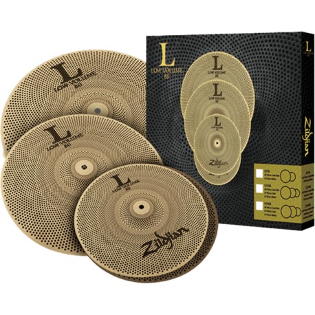 Pack cymbales silencieuses Zildjian LV468