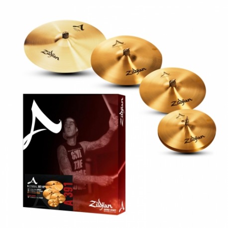 Pack cymbales Zildjian A 0391
