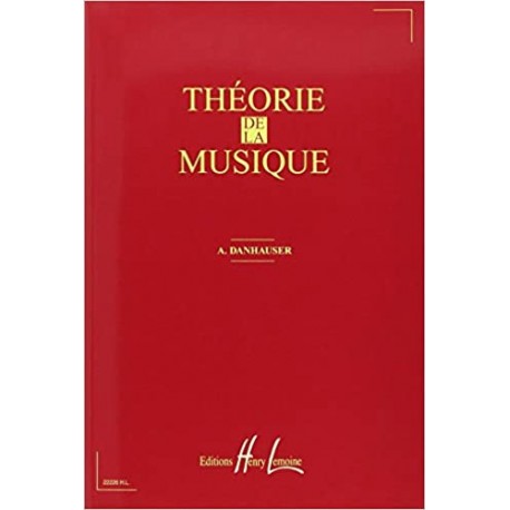 Théorie de la musique - Adolphe Danhauser