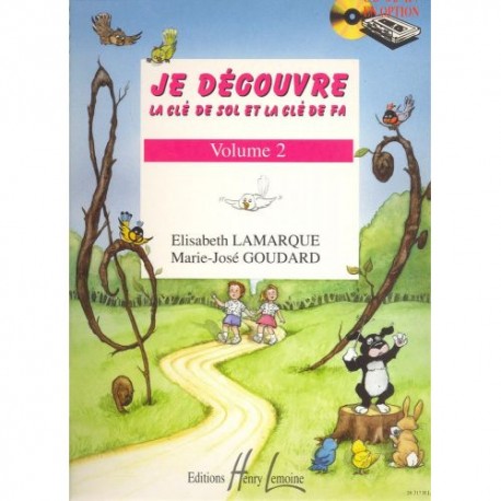 Je découvre la clé de Sol et Fa Volume 2