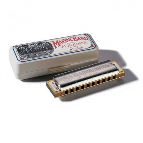 Harmonica Hohner Marine Band 1896 en Mib