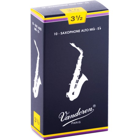 Boite de 10 anches saxophone alto force 3.5