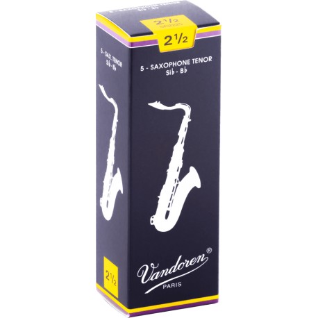 Boite de 5 anches saxophone tenor force 2.5
