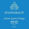 Cordes de guitare classique Hannabach Bleues tiran fort