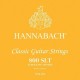 Cordes de guitare classique Hannabach jaune tiran très faible