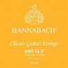 Cordes de guitare classique Hannabach jaune tiran très faible