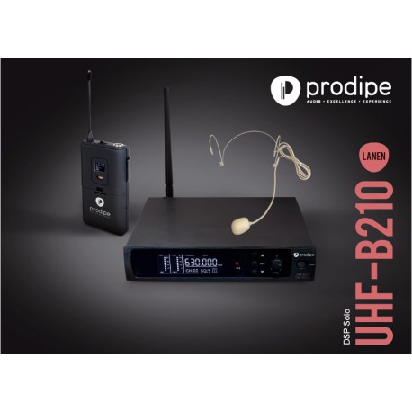 Système micro serre-tête sans fil Prodipe UHF B210 Headset Solo