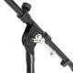 Pied de micro perche Adam Hall S6B noir