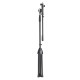 Pied de micro perche Adam Hall S6B noir