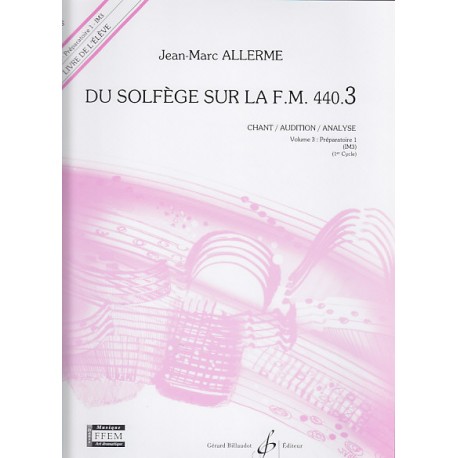 Du solfége sur la FM440.3 Chant/Audition/Analyse élève