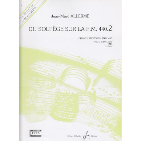 Du solfége sur la FM440.2 Chant/Audition/Analyse élève