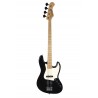 Basse électrique Prodipe JB80 jazz noire manche érable