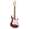 Guitare électrique Cort G100 Junior OPBC rouge Cherry