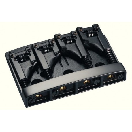 Chevalet de basse 4 cordes Schaller 3D Black chrome