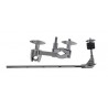 Perchette cymbale avec clamp Basix