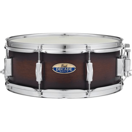 Caisse claire Pearl Decade Satin Brown Burst 14x5.5