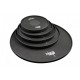 Pack sourdines R-tom Black Hole rock 22 pouces