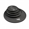 Pack sourdines R-tom Black Hole rock 22 pouces