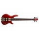 Basse électrique Cort Artisan A5 plus FMMH OPBC acajou rouge