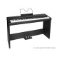 Piano numérique portable Medeli SP201+ noir Bluetooth