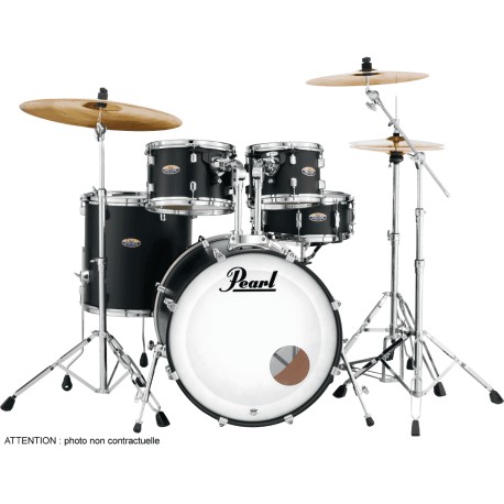 Batterie Pearl Decade rock 22 Satin Slate Black