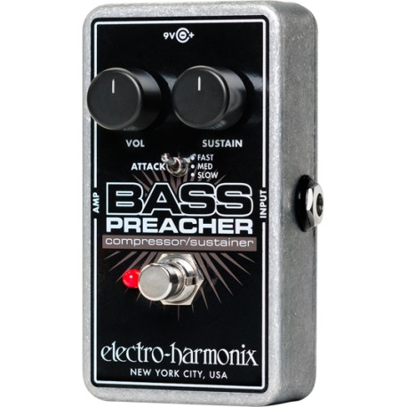 Pédale basse compresseur Electro Harmonix Bass Preacher
