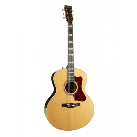 Guitare électro Norman Studio ST68 MJ Natural Cedar Anthem avec étui Tric