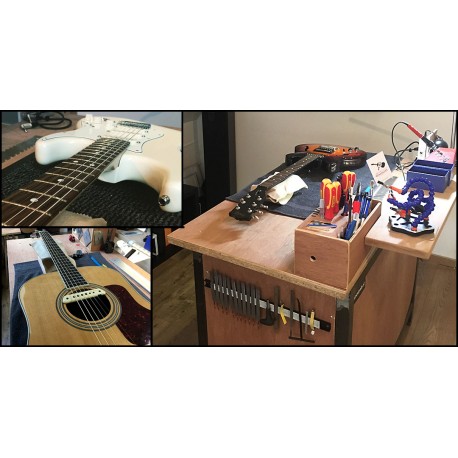 Forfait réglage sur guitare acoustique