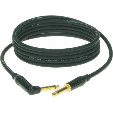 Cable Jack droit vers Jack coudé Klotz KIK 9 metres