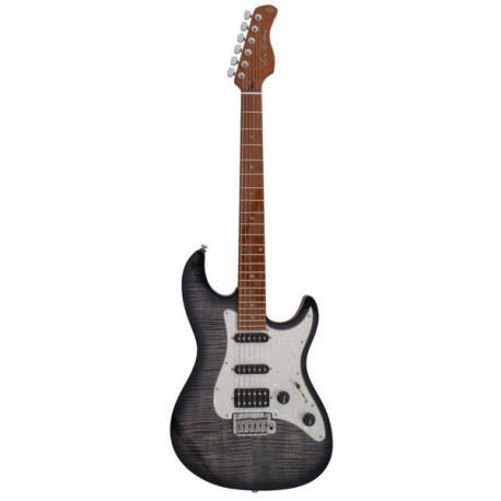 Guitare électrique Sire by Larry Carlton S7 TBK transparent noir