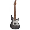 Guitare électrique Larry Carlton S7 TBK transparent noir
