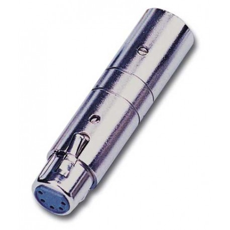 Adaptateur DMX XLR femelle 5 brôches vers XLR mâle 3 brôches AUDIOPHONY
