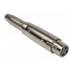 Adaptateur XLR femelle vers Jack femelle AUDIOPHONY