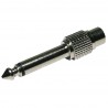Adaptateur RCA femelle vers Jack 6,35 mâle mono AUDIOPHONY