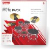 Pack de sourdines batterie complet Evans fusion 10-12-14
