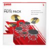 Pack de sourdines batterie Evans standard 12-13-16